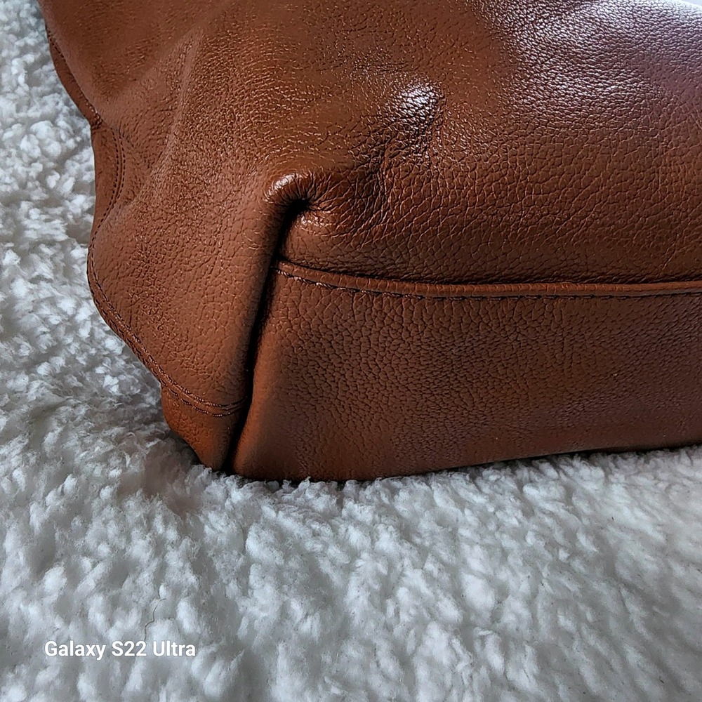 Fossil Keely crossbody tote bag in brown Leather Adjustable Strap - Picture 11 of 16